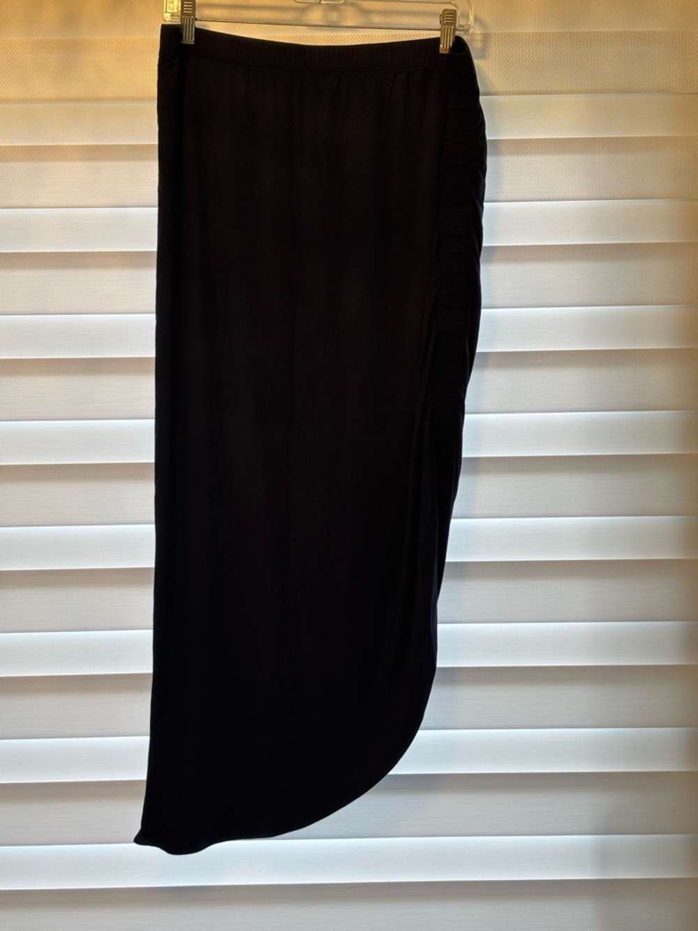 ☀️ 2 for $24 Ricki's Large Navy Asymmetrical Navy Maxi Skirt
